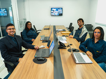 Escritório da Locadora de Equipamentos Hotpar